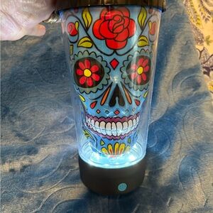 Skull Design LED Tumbler